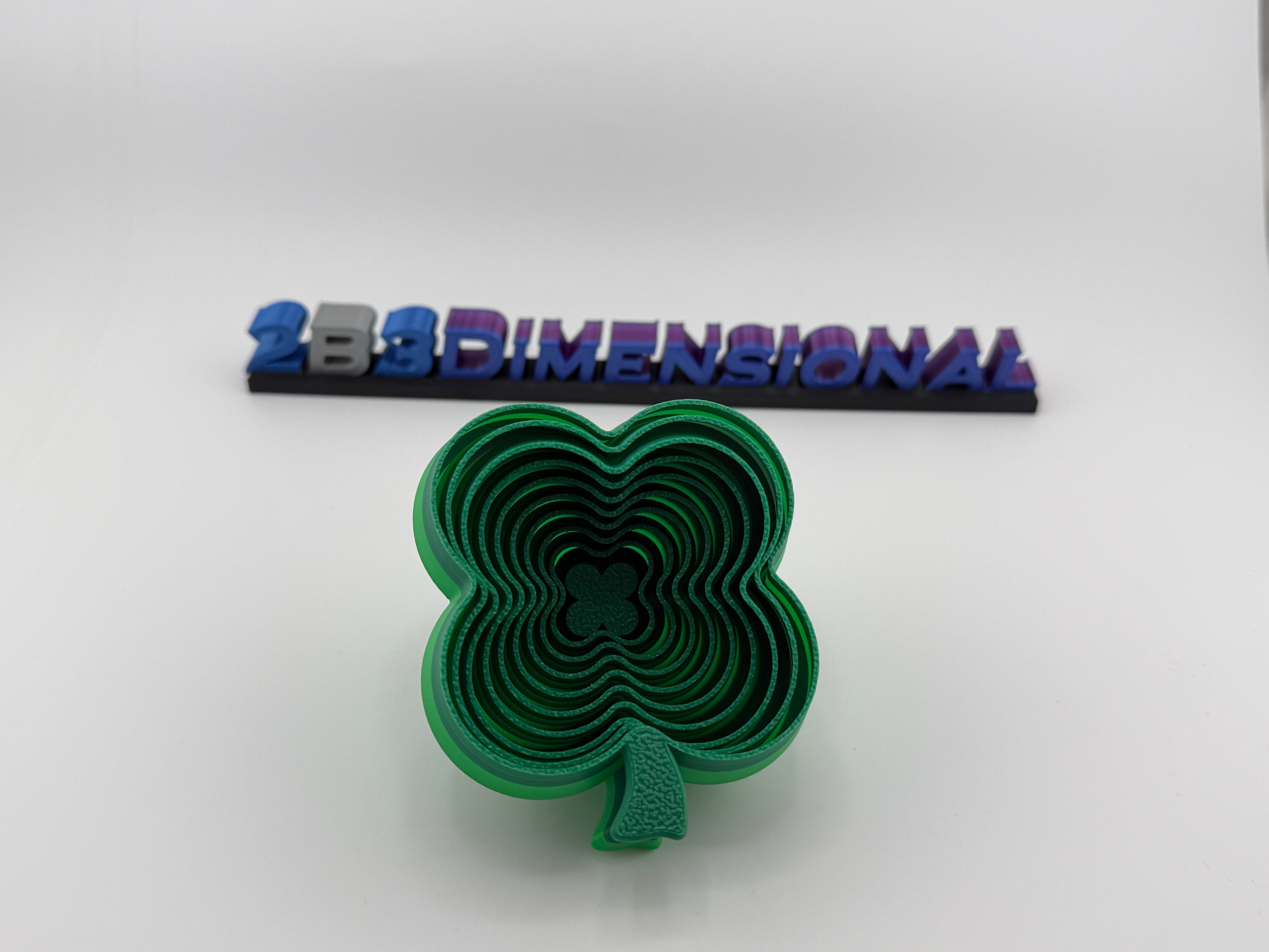 🍀 Lucky Four-Leaf Clover Fidget