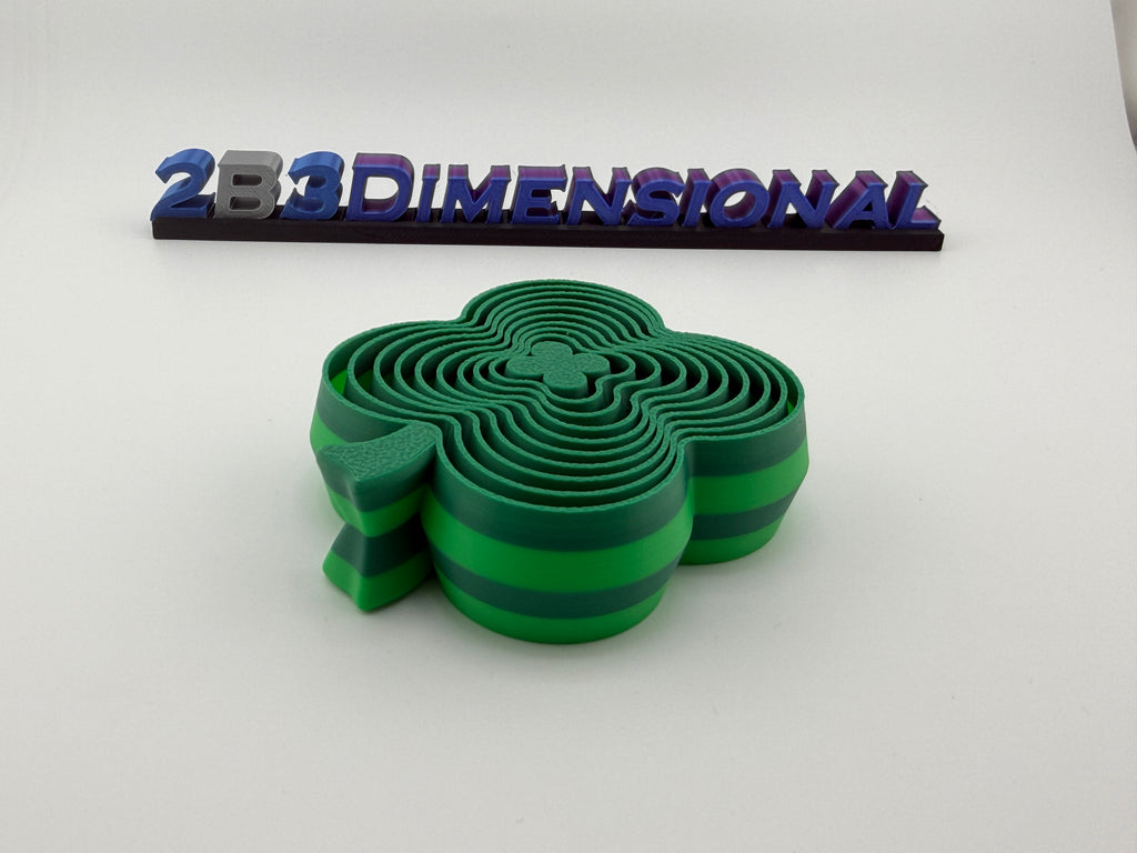 🍀 Lucky Four-Leaf Clover Fidget