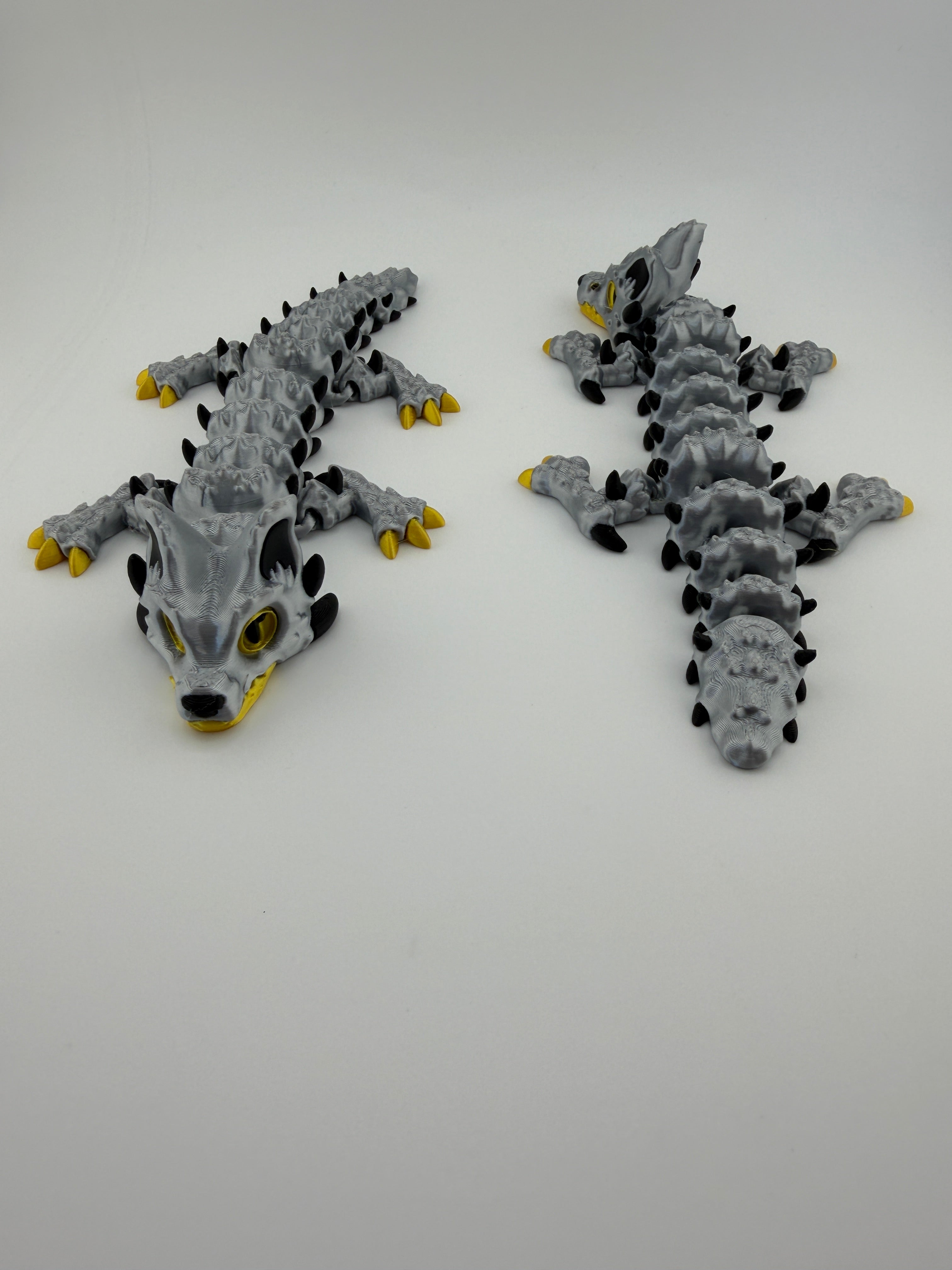 3D Printed Baby Husky Dragon-18.5 inch dragon