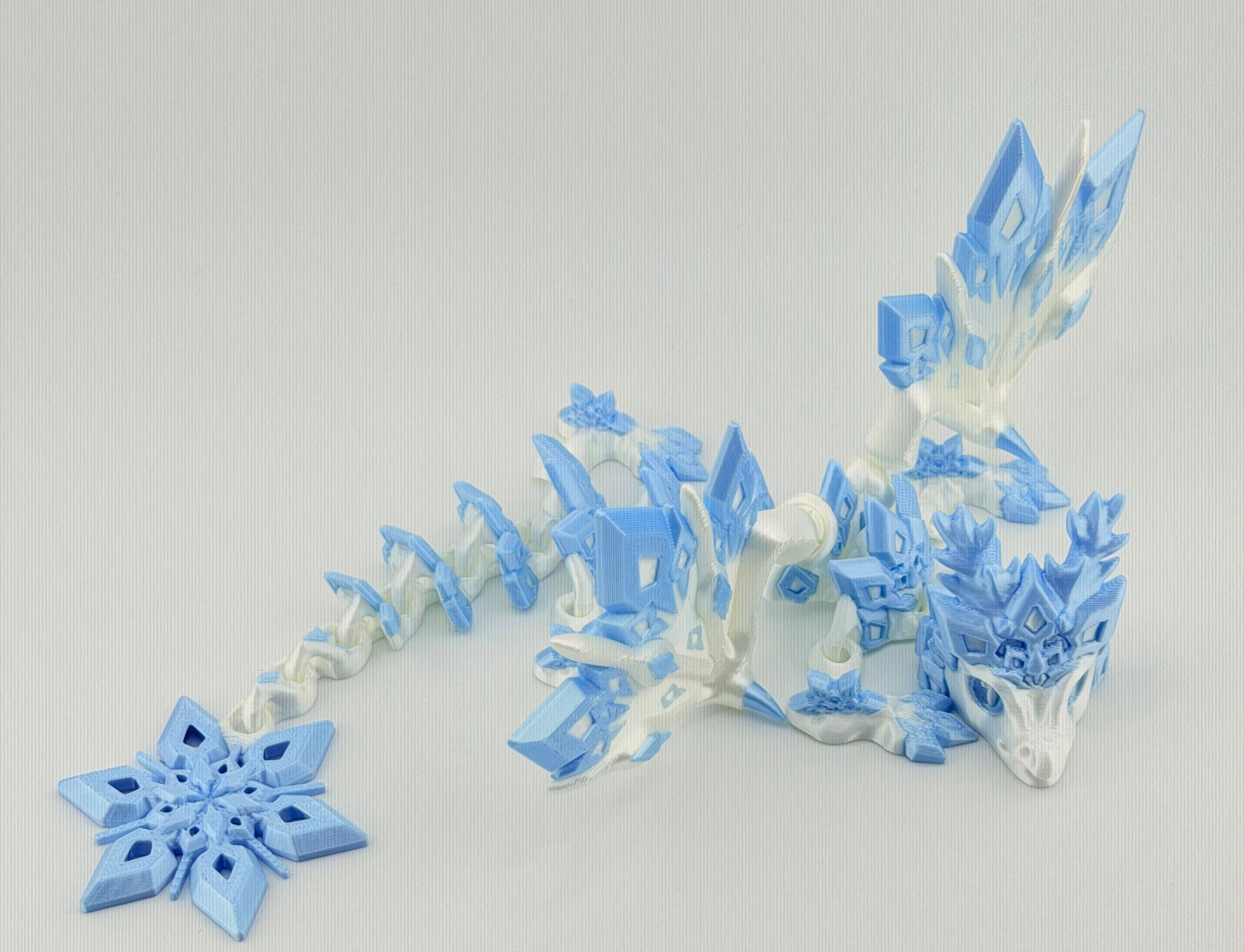 Snowflake Baby Dragon - 10"