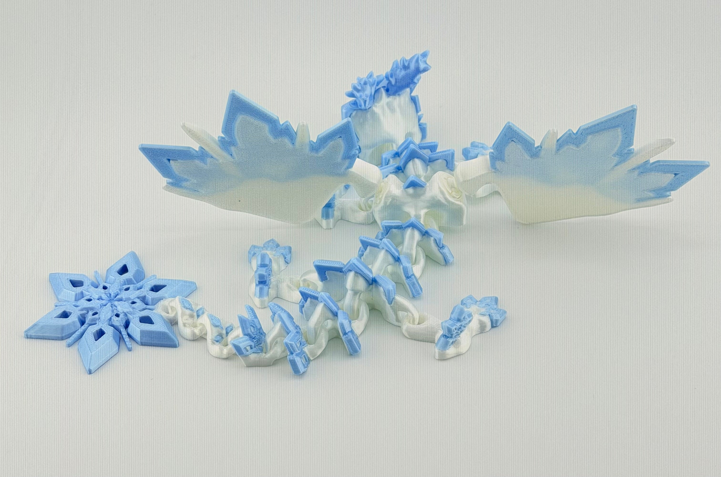 Snowflake Baby Dragon - 10"