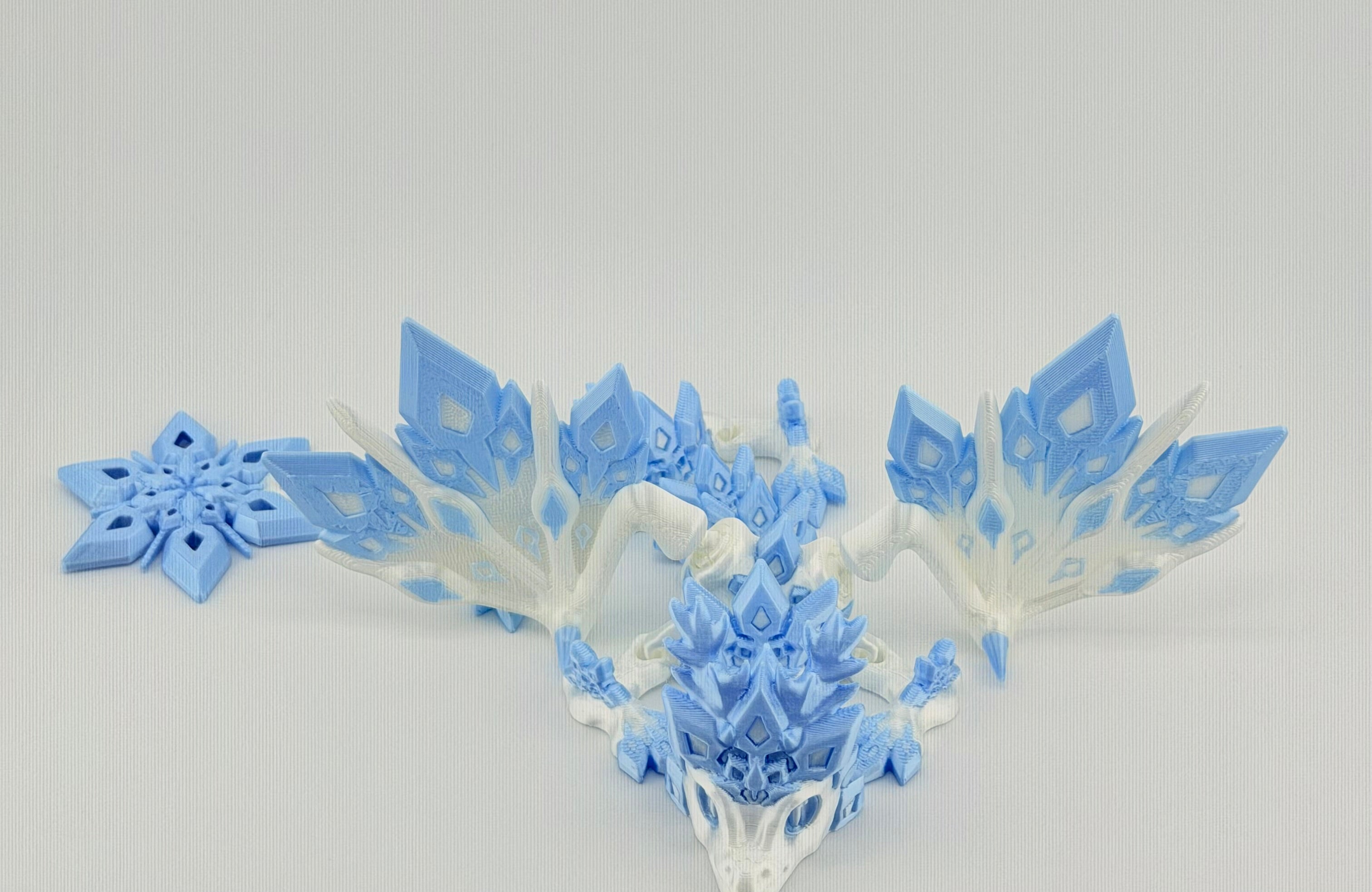 Snowflake Baby Dragon - 10"