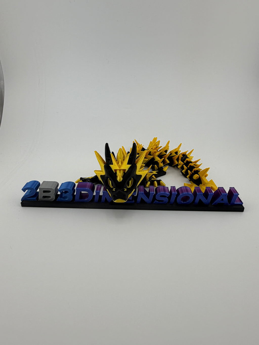 Thunderstorm Dragon – Articulated 3D Printed Dragon ⚡🐉