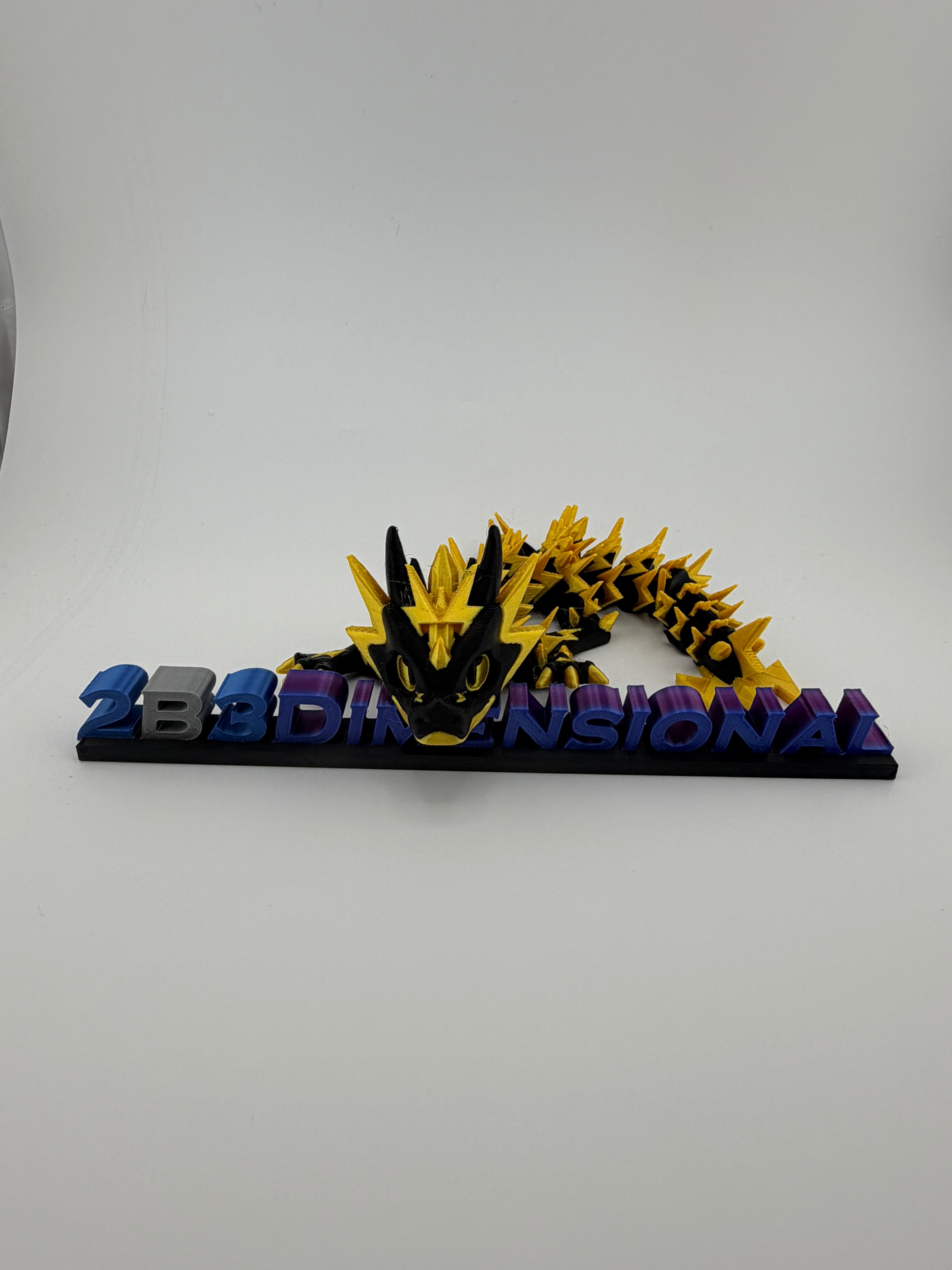 Thunderstorm Dragon – Articulated 3D Printed Dragon ⚡🐉