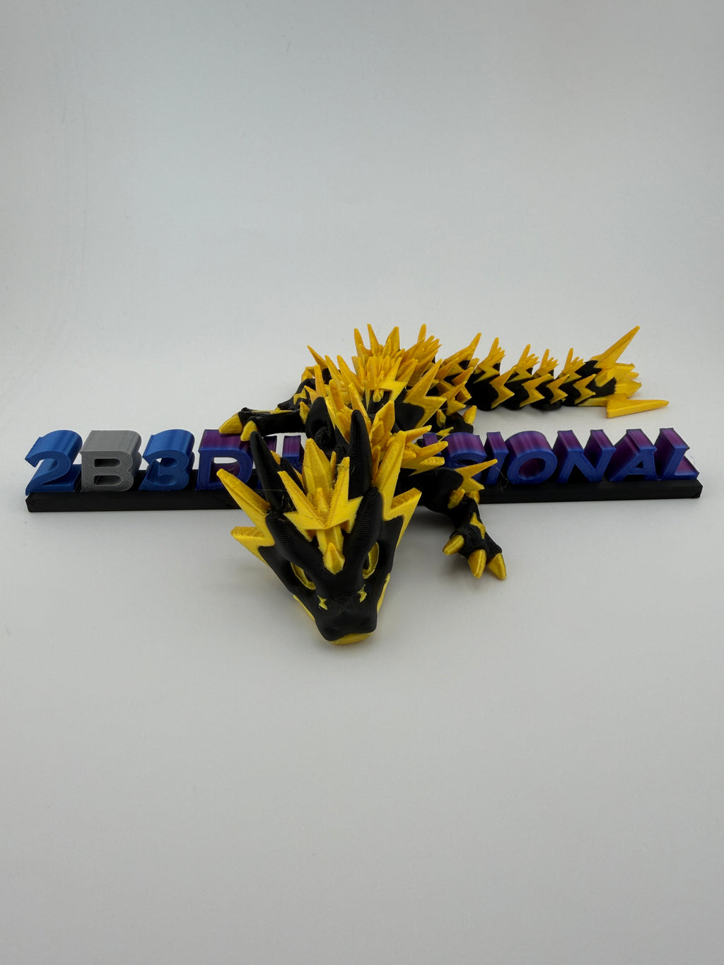 Thunderstorm Dragon – Articulated 3D Printed Dragon ⚡🐉