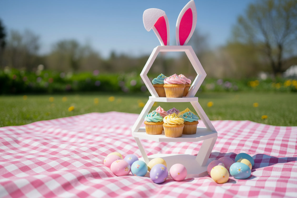 Bunny Three-Tiered Stand 🐰✨