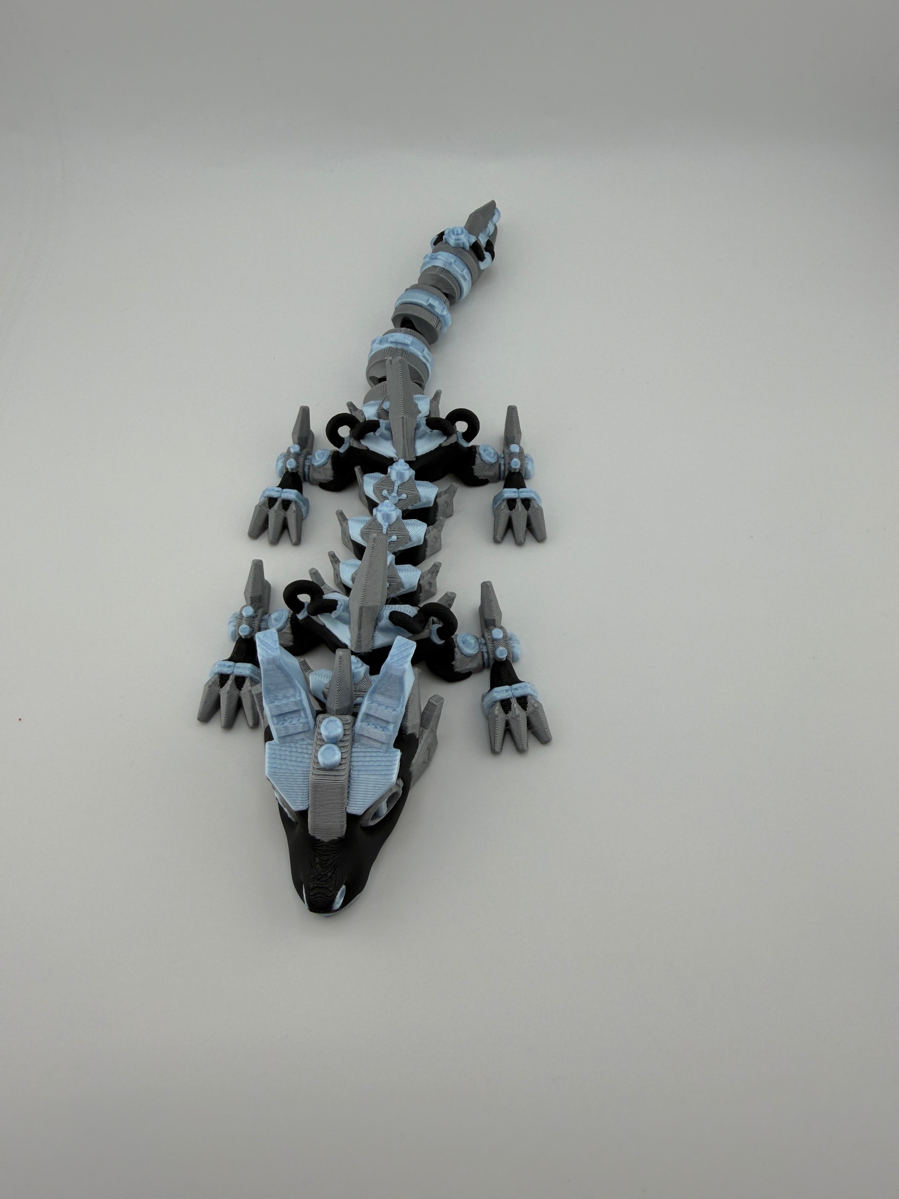 Cyber Fang Dragon – Futuristic 9 inch Dragon