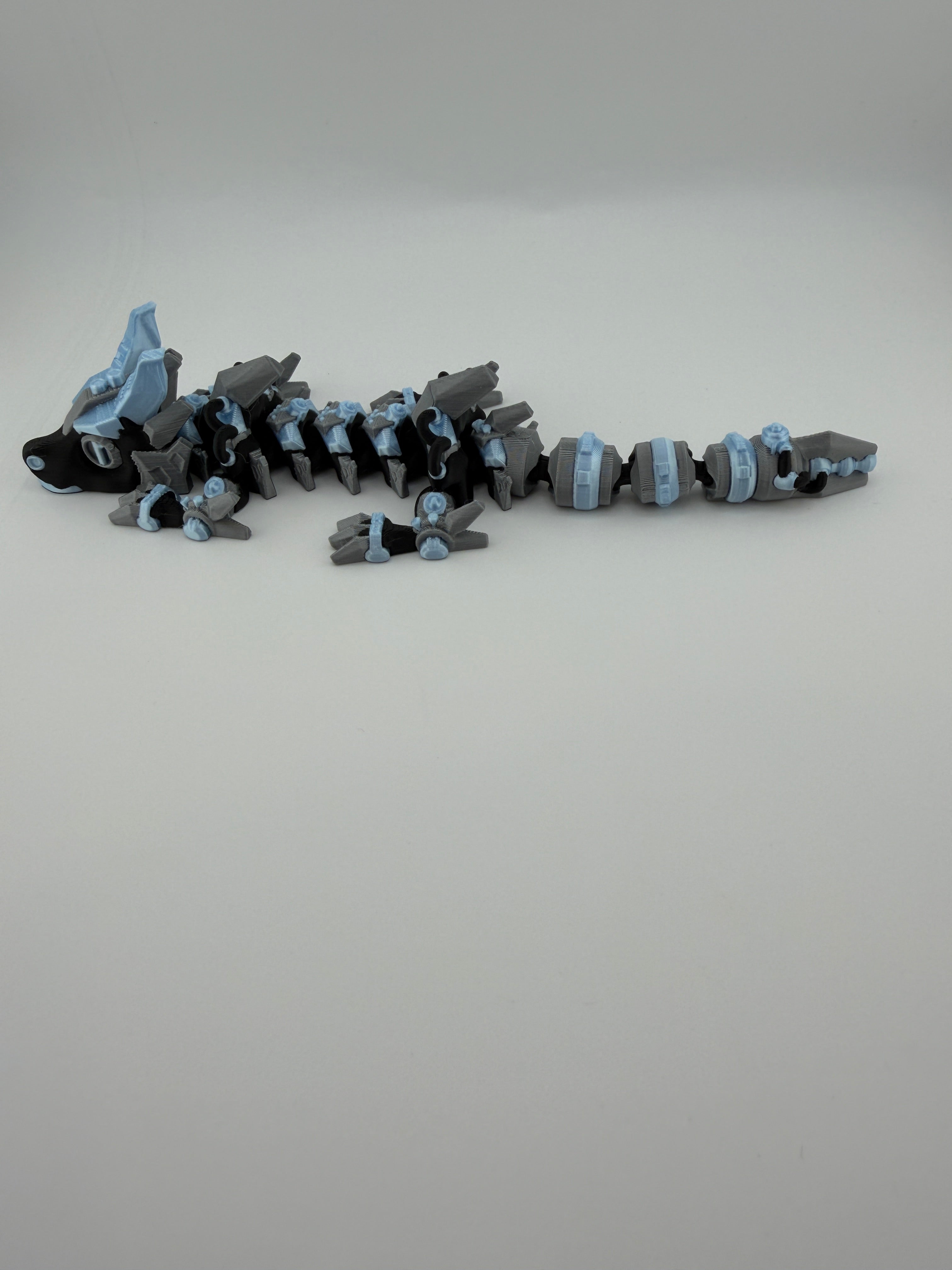 Cyber Fang Dragon – Futuristic 9 inch Dragon