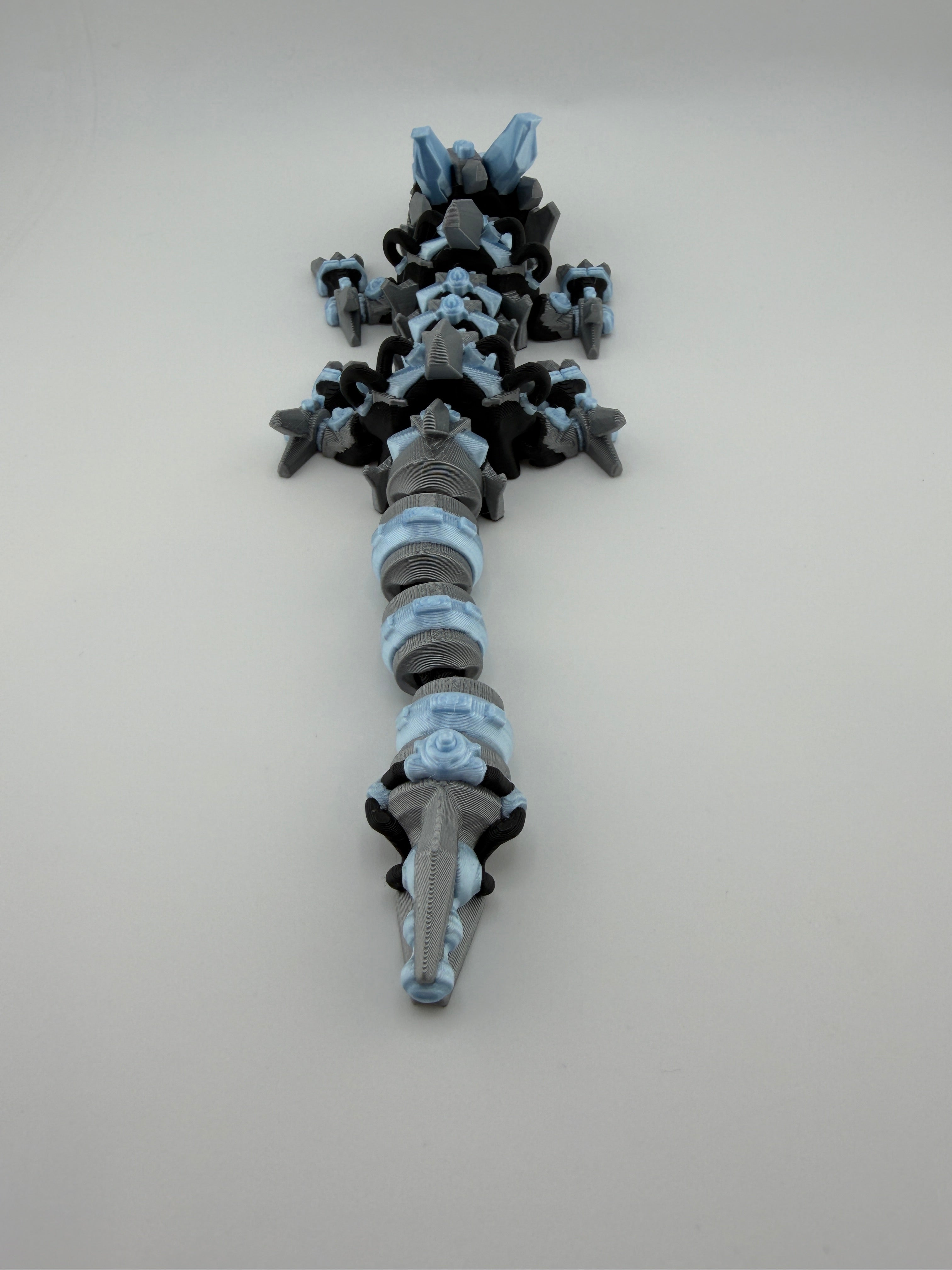 Cyber Fang Dragon – Futuristic 9 inch Dragon