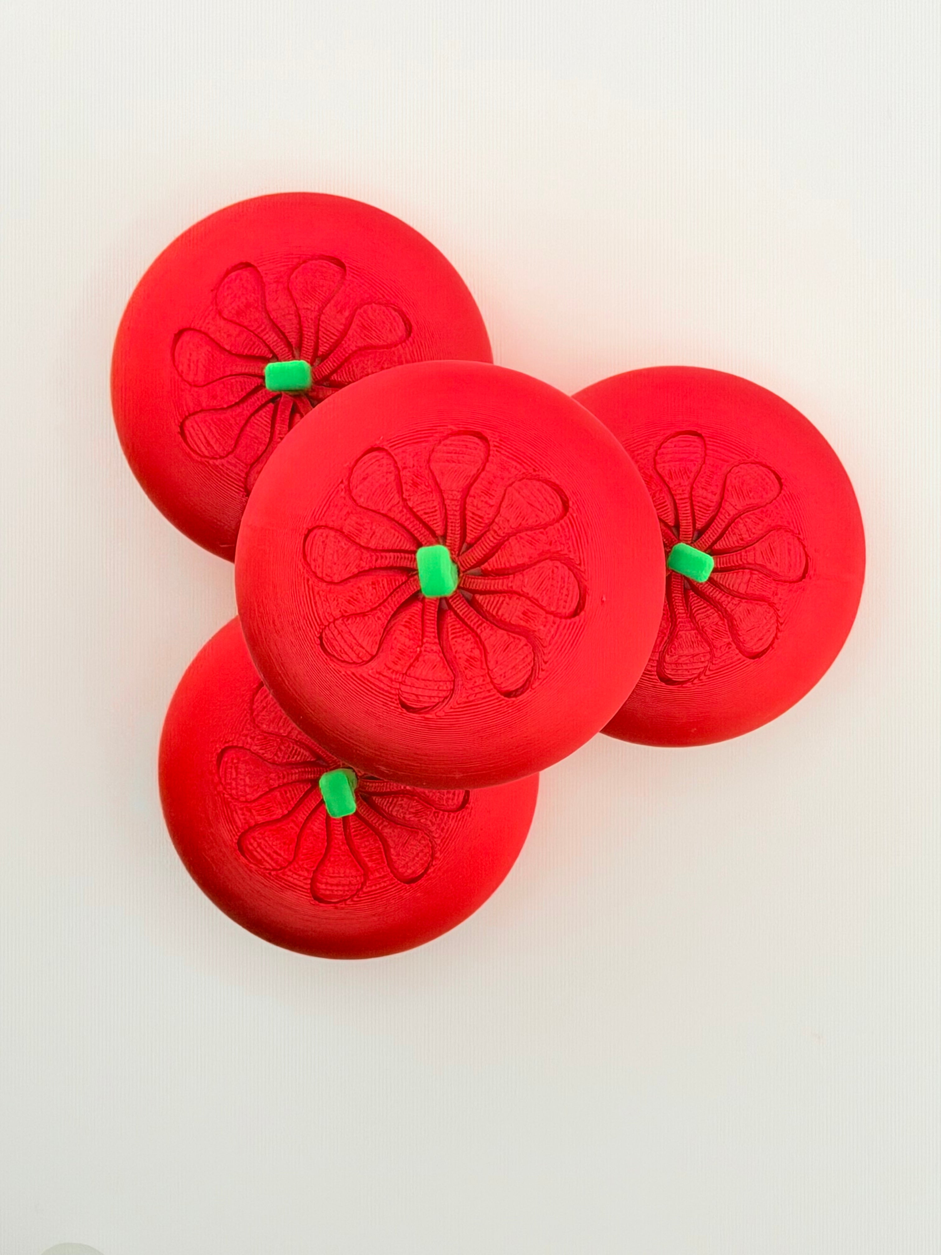 Fidget Apple with Pull-Out Core