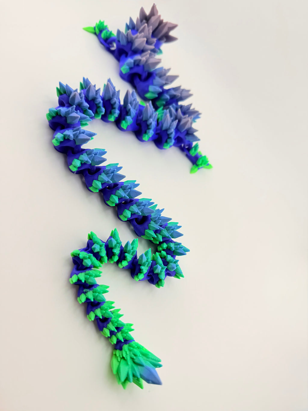 Dark Blue Giga Crystal Dragon – 24.5"