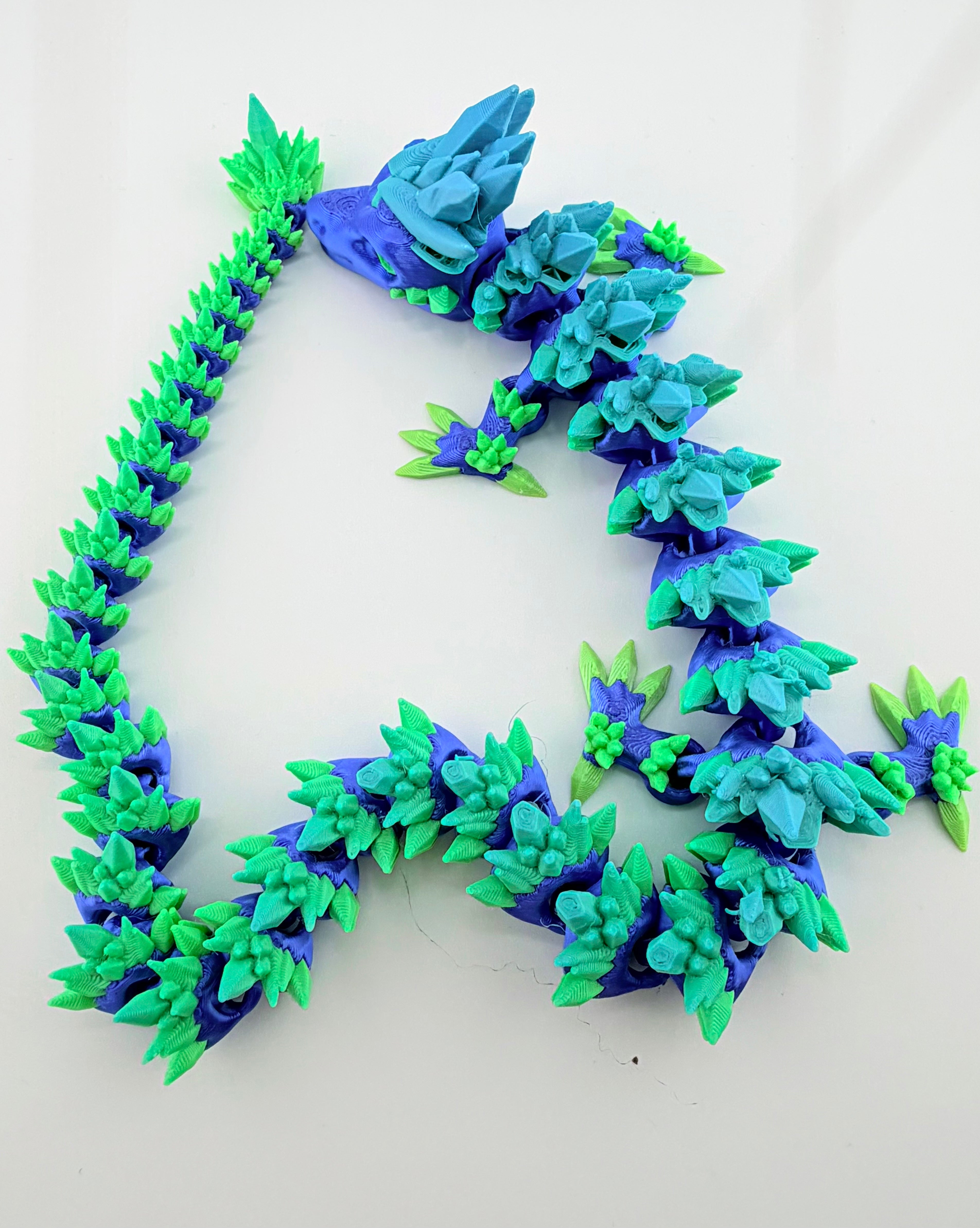 Crystal Dragon – 20” Articulated Fantasy Dragon