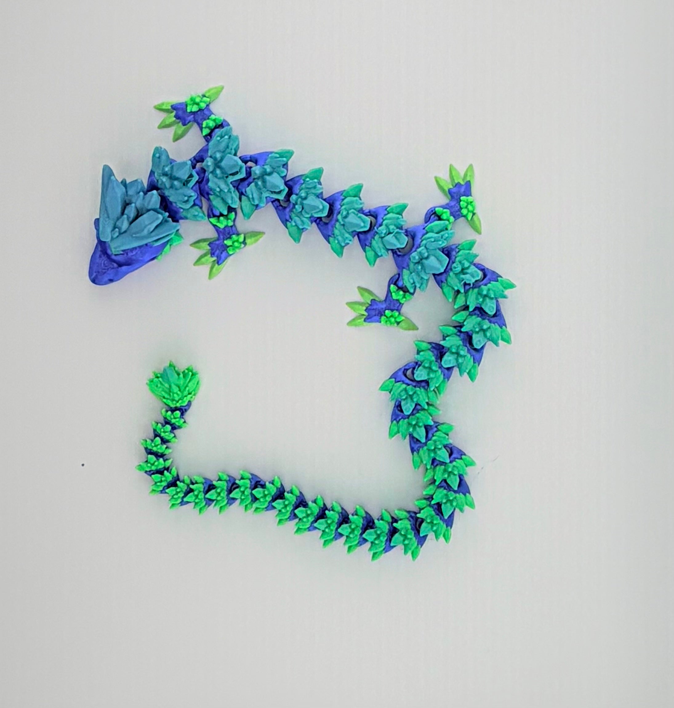 Crystal Dragon – 20” Articulated Fantasy Dragon
