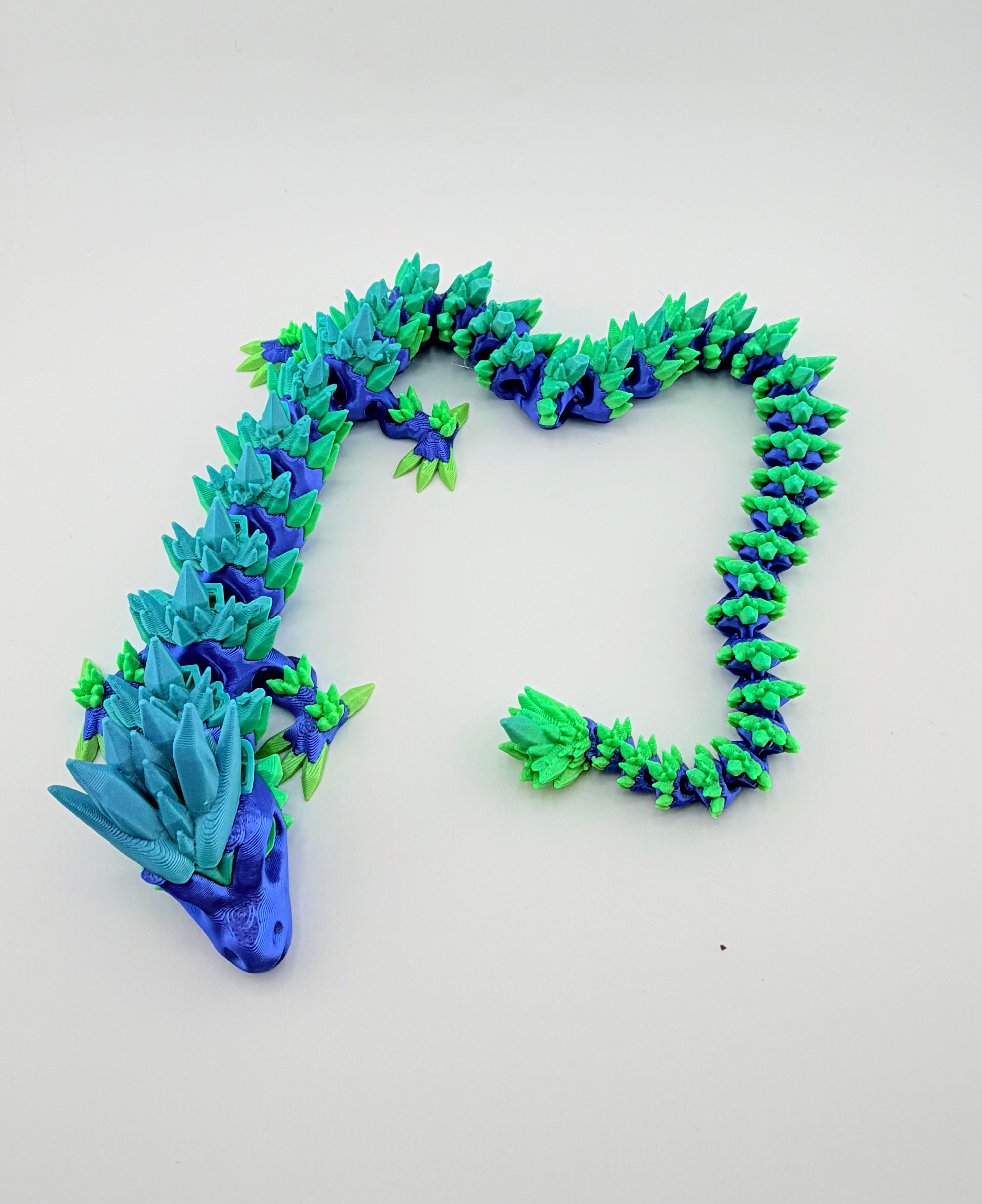 Crystal Dragon – 20” Articulated Fantasy Dragon