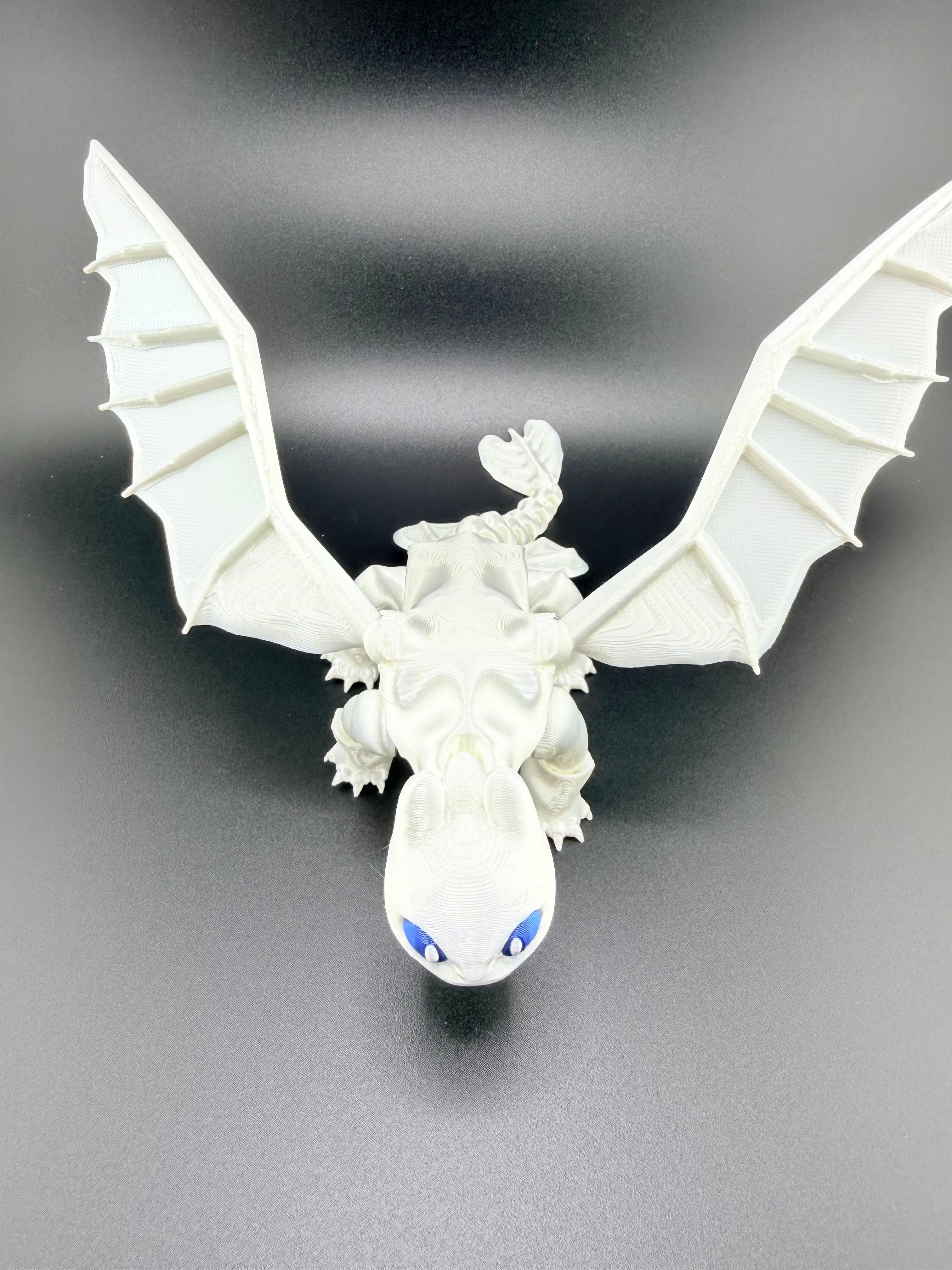 ✨ Light Fury Dragon (Fan Art)