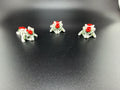 Rose Dragon – Silk White with Red Roses
