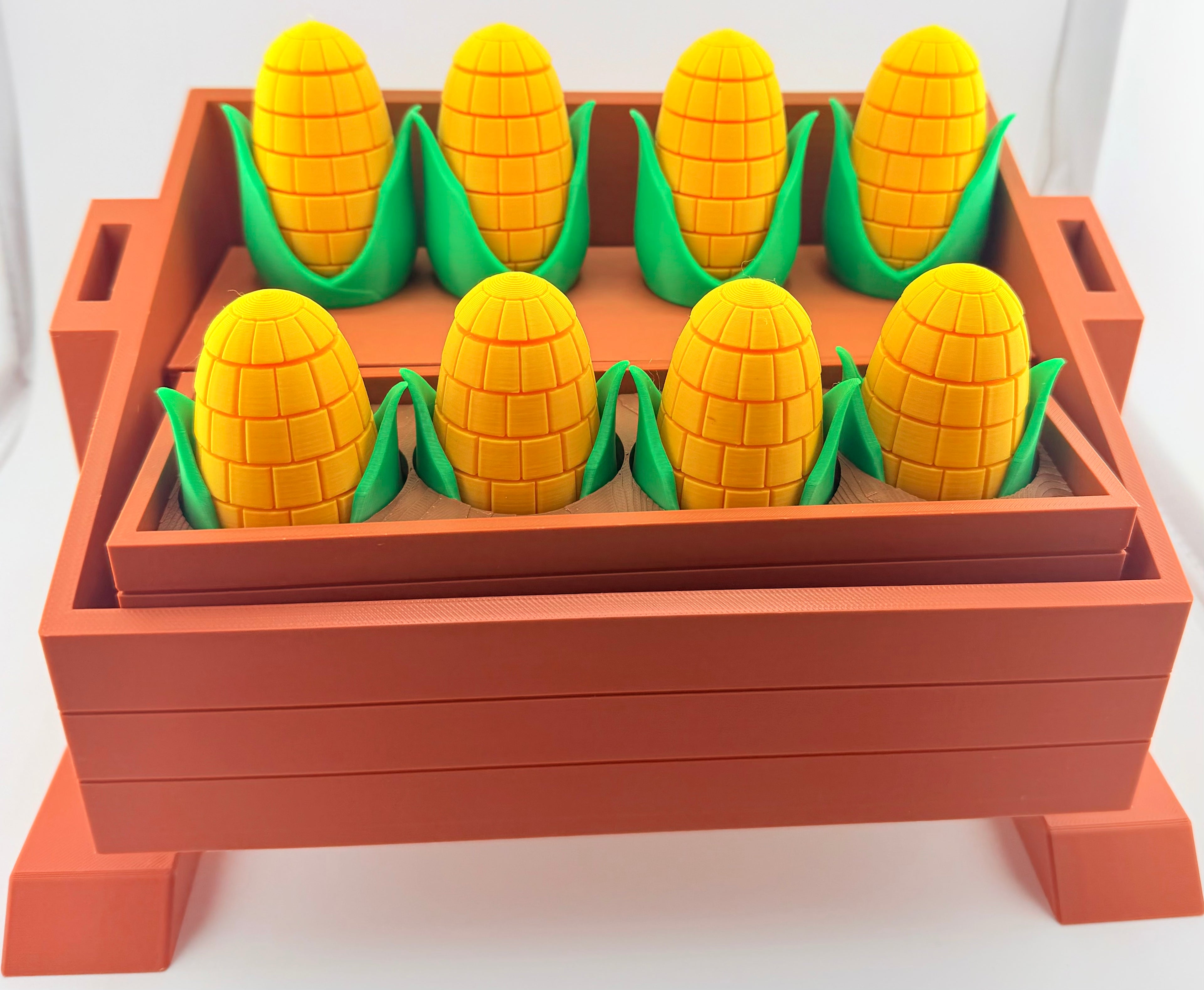 Farm Stand Display – Two-Step Market Shelf