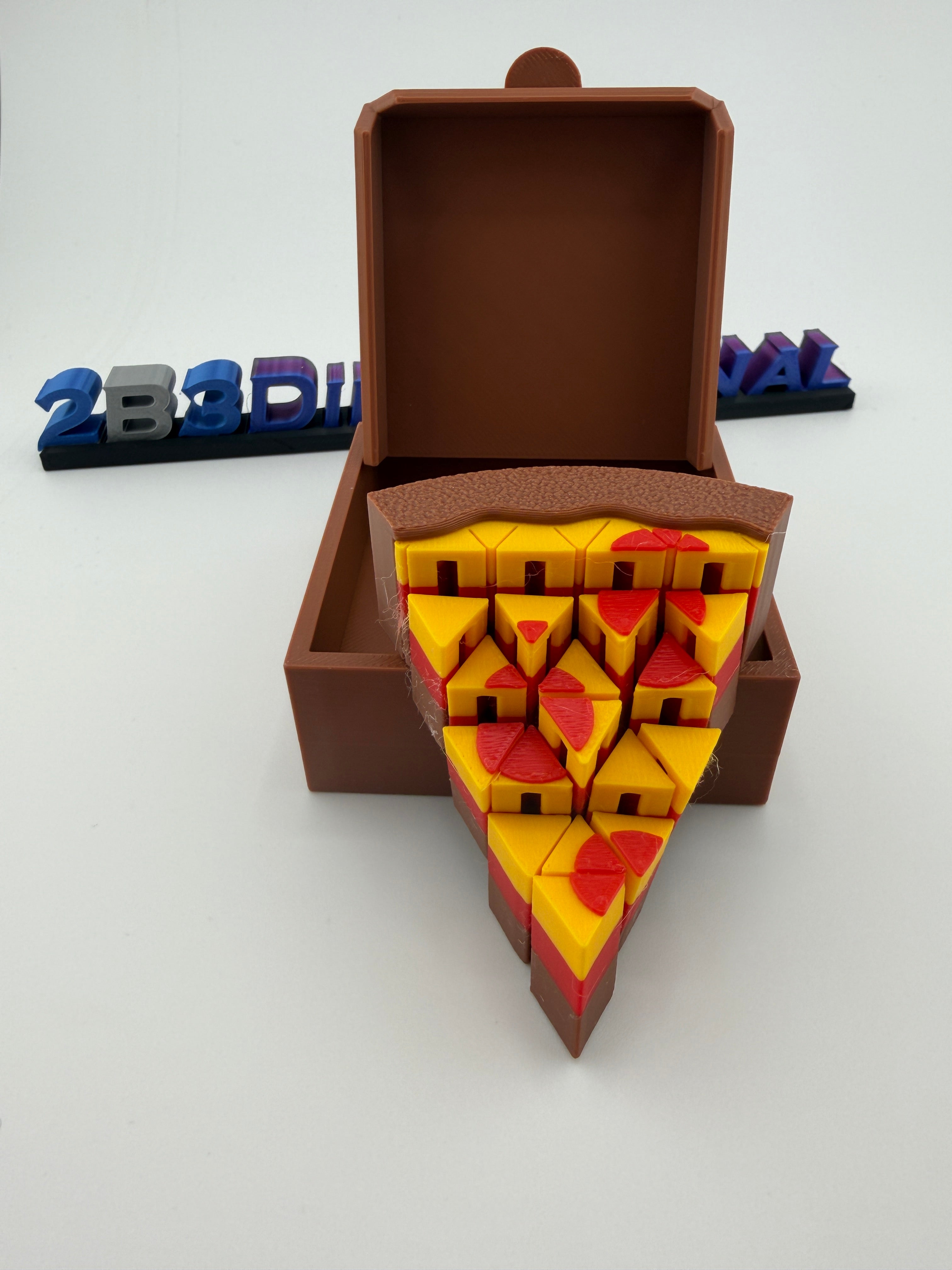 Pizza Slice in a Box – Articulated Fidget