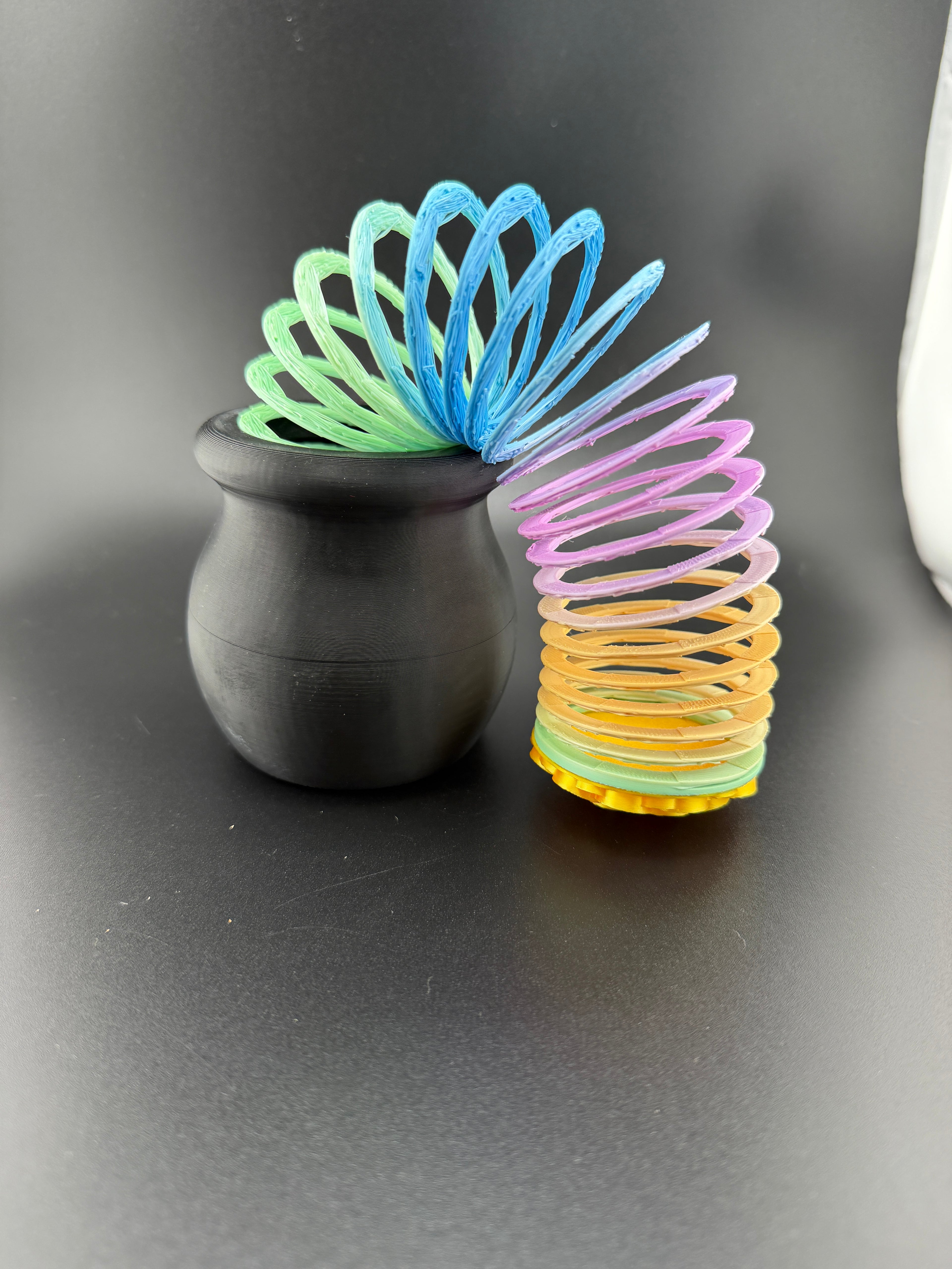 Pot of Gold Rainbow Spring Toy