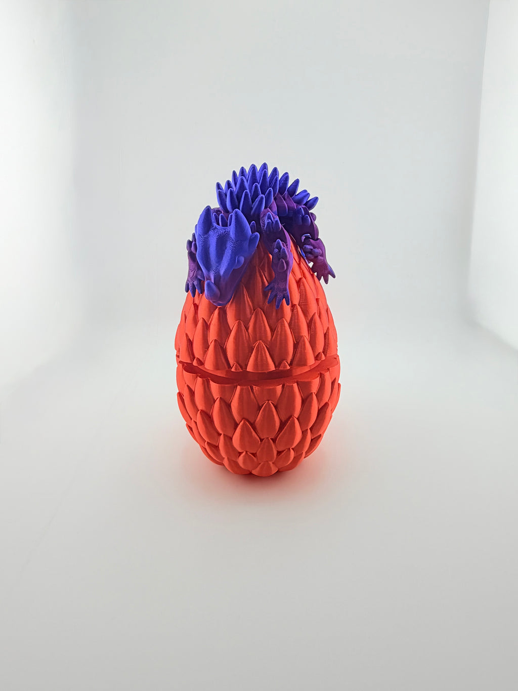 Red Dragon Egg Surprise – Twist-Open Dragon Egg with Hidden Dragon Inside 🐉🥚