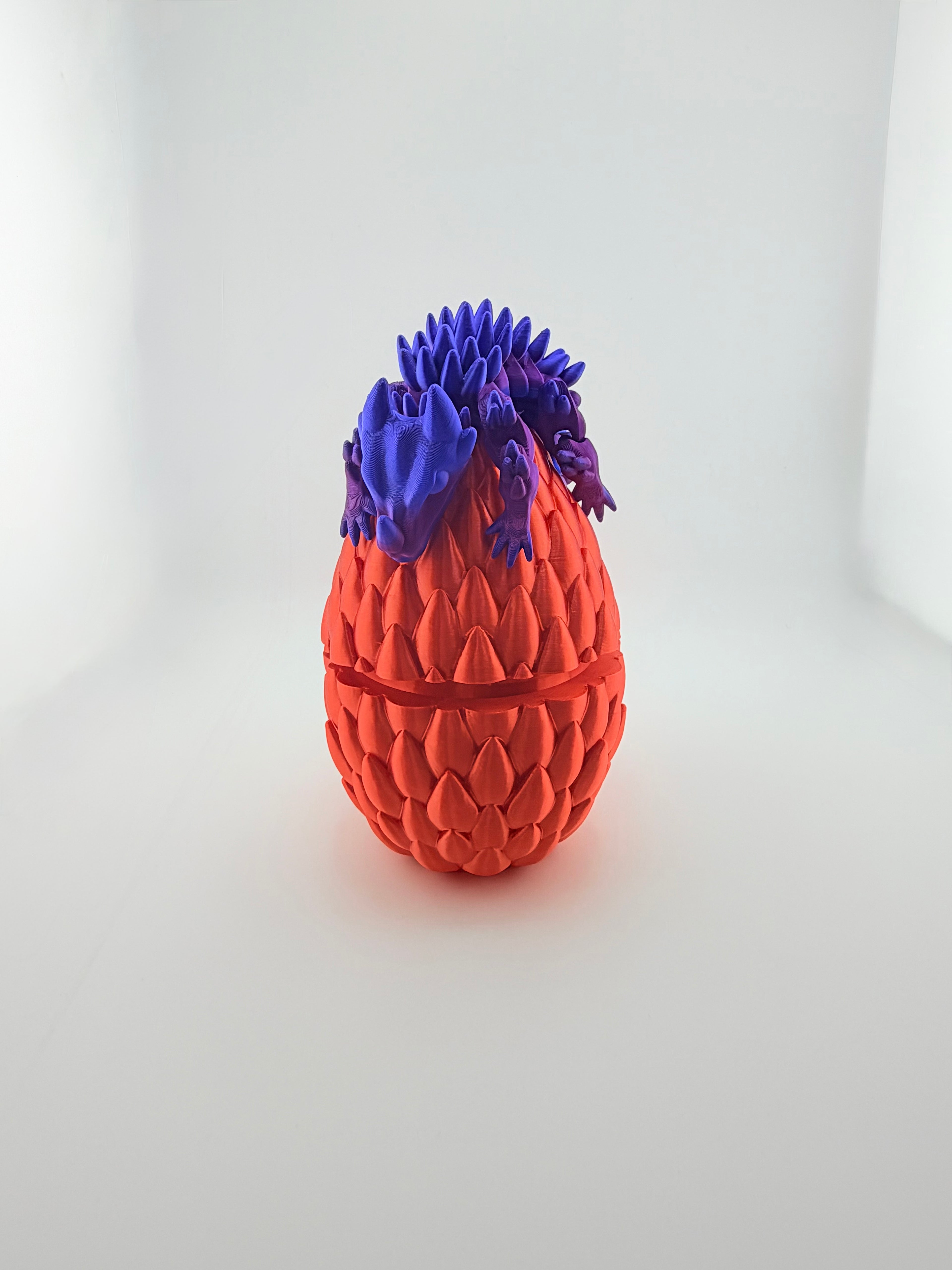 Red Dragon Egg Surprise – Twist-Open Dragon Egg with Hidden Dragon Inside 🐉🥚