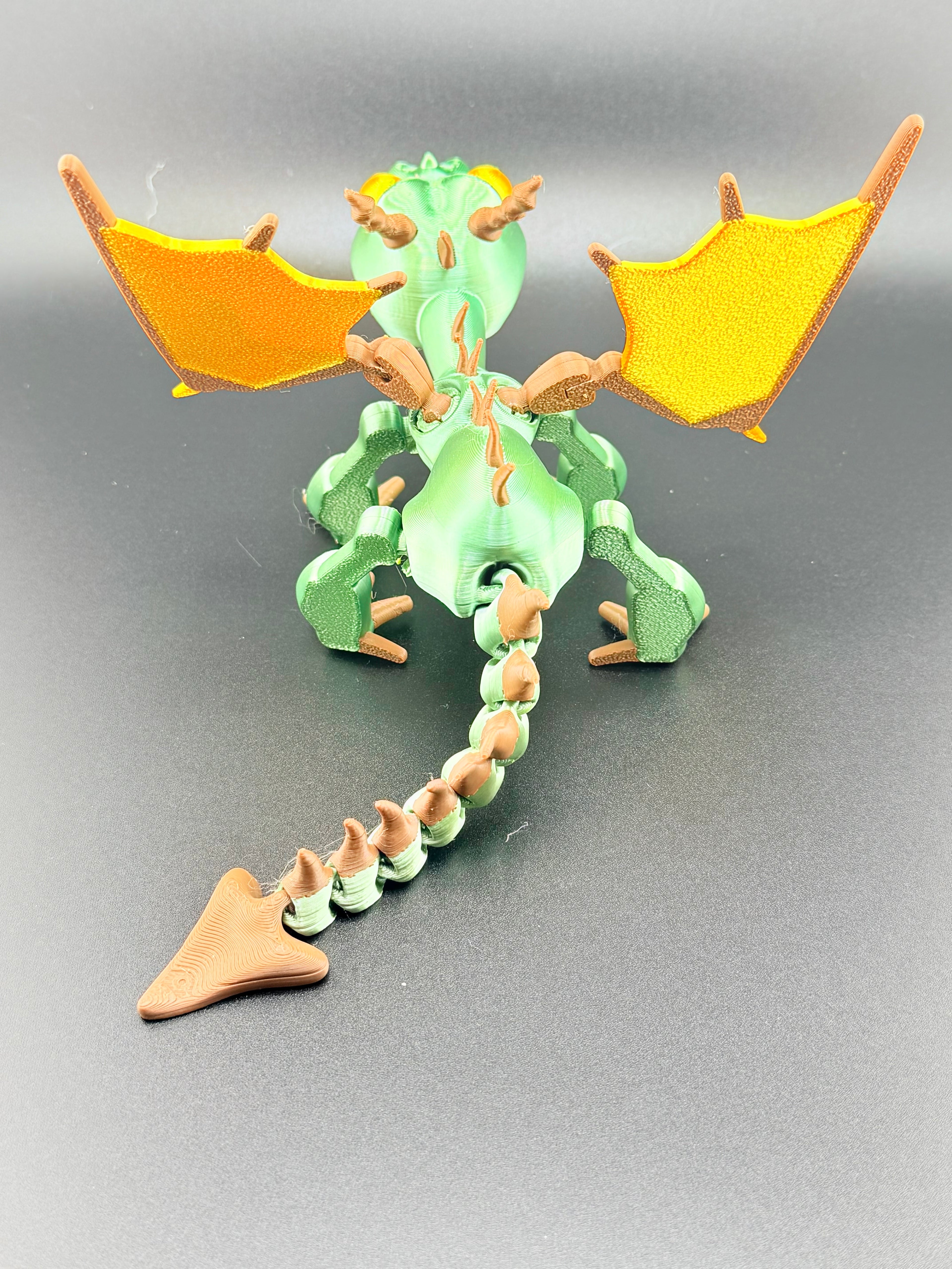 Terrible Terror Dragon (Fan Art) – Articulated 3D Printed Dragon