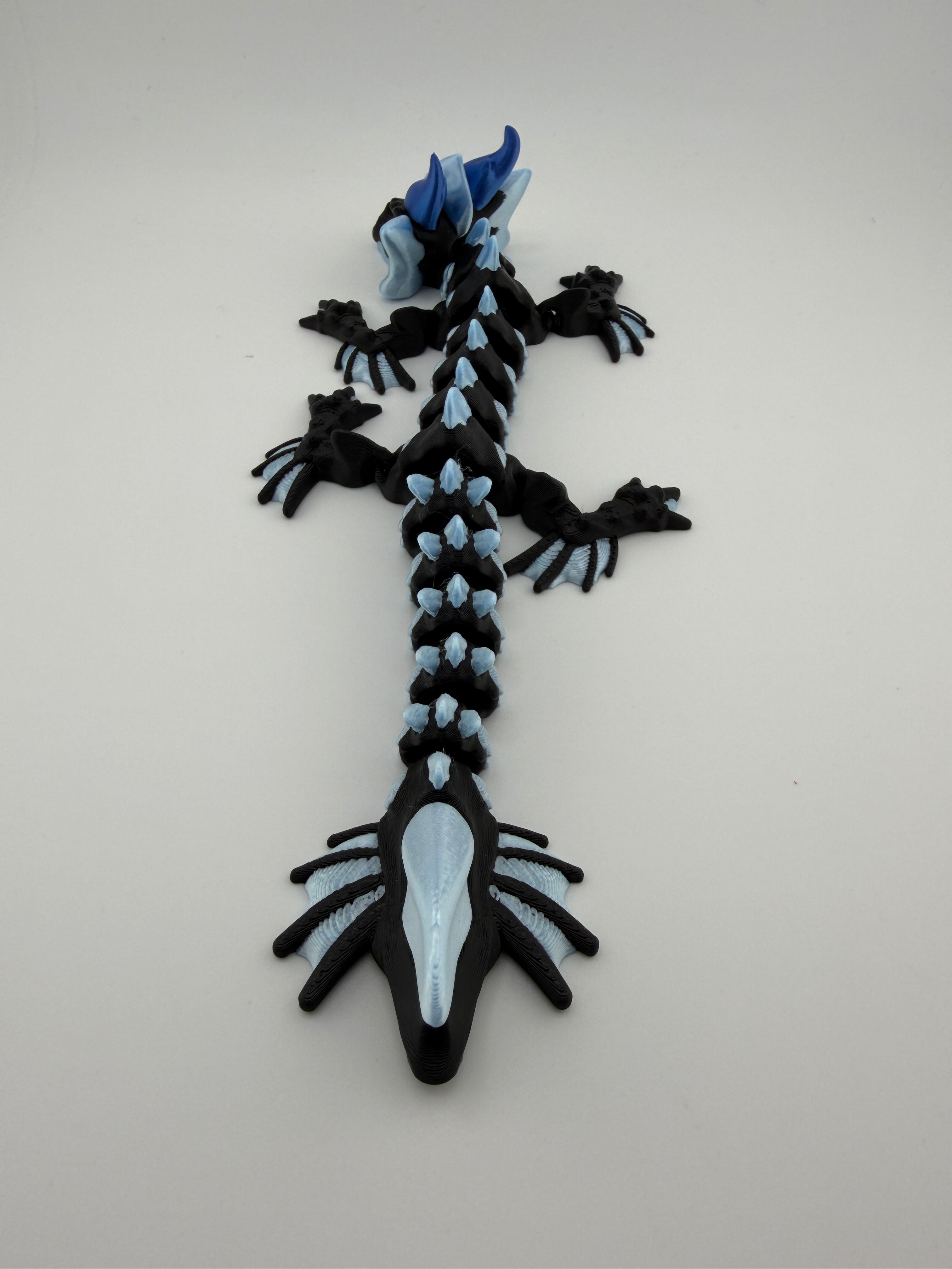 back view wave piecer dragon