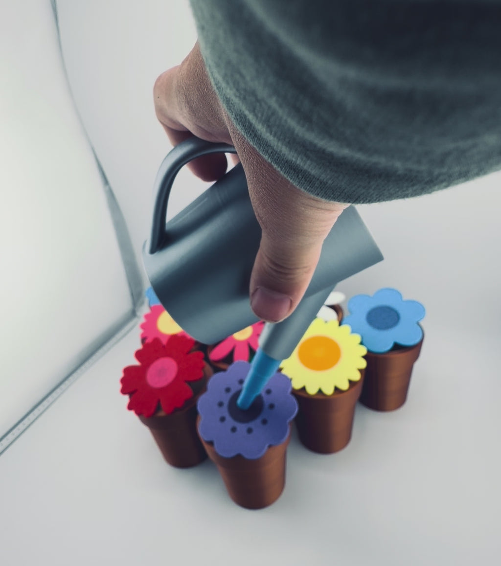 Magic Growing Flower with Watering Can